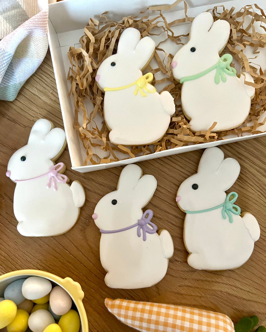 Easter Bunnies Cookie Box